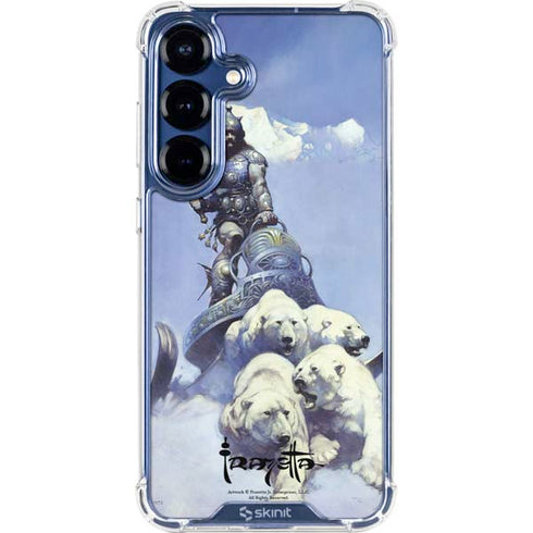 Sliver Warrior by Frazetta Galaxy S25 Clear Case